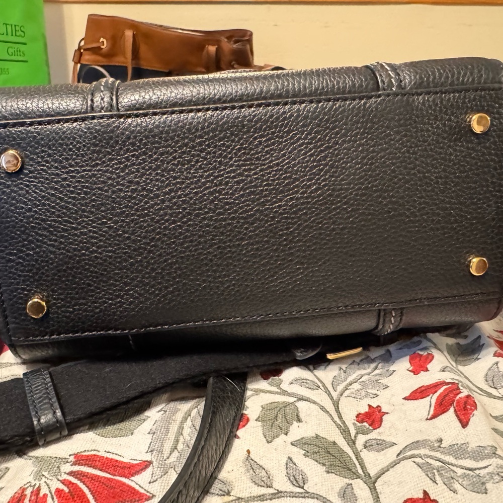 Tory Burch Black Leather Crossbody Bag - Picture 4 of 5